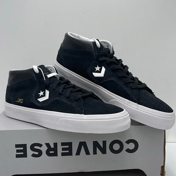 Converse Black High-Top Men's Shoes 171331C
LOUIE LOPEZ PRO MID BLACK/BLACK/WHIT - Picture 5 of 16